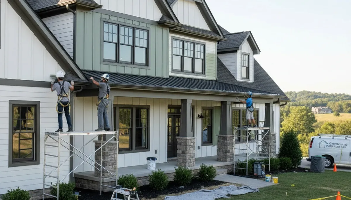 Louisville, KY painting professionals providing expert interior and exterior house painting services