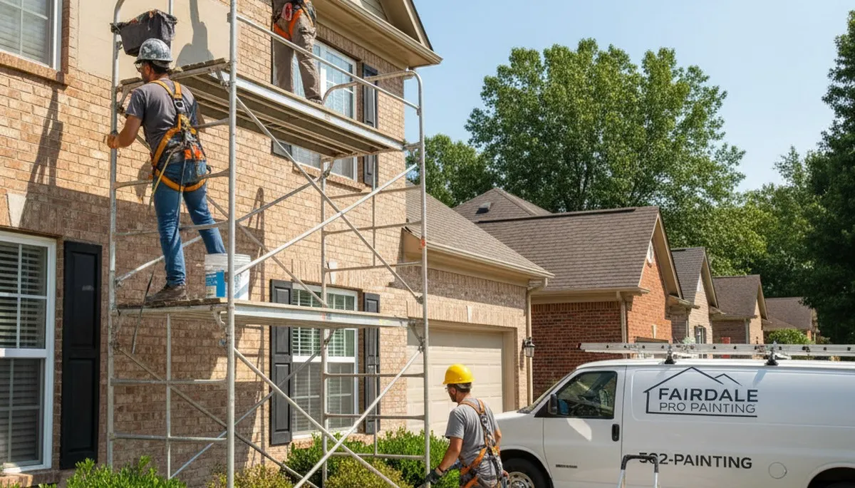 Painting contractor serving Louisville, KY for interior and exterior home painting services