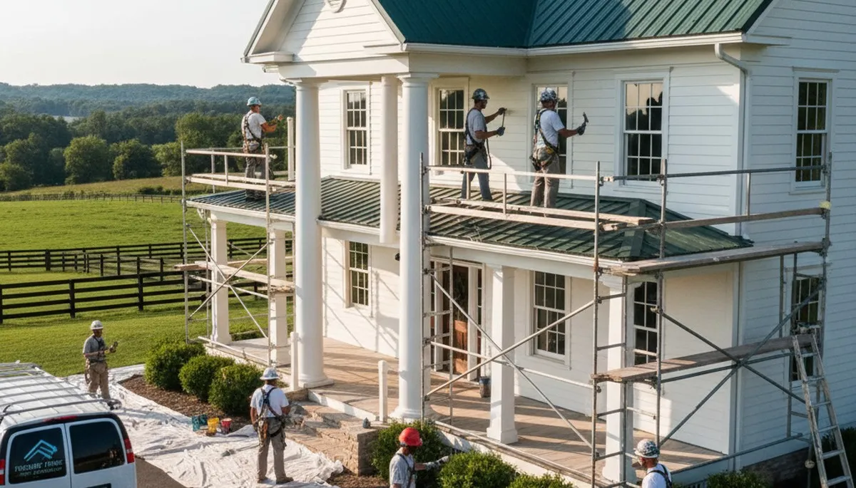 Louisville, KY painting contractors serving residential and commercial interior and exterior projects