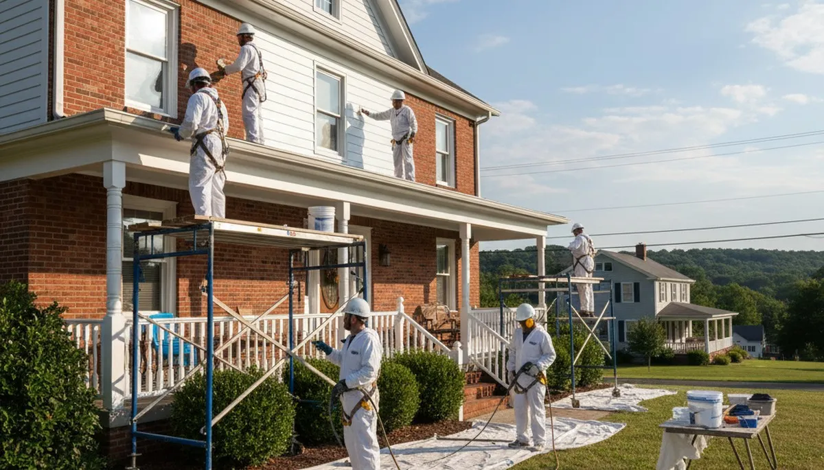 Louisville, KY painting contractor providing professional interior and exterior painting services