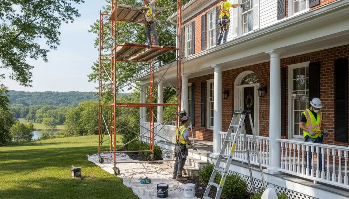 Louisville, KY painting contractor providing professional interior and exterior painting services
